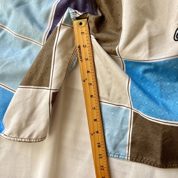 Billabong Swim Trunks Mens Size 34 Color Block Plaid Board Shorts Bathing Suit - Picture 16 of 16